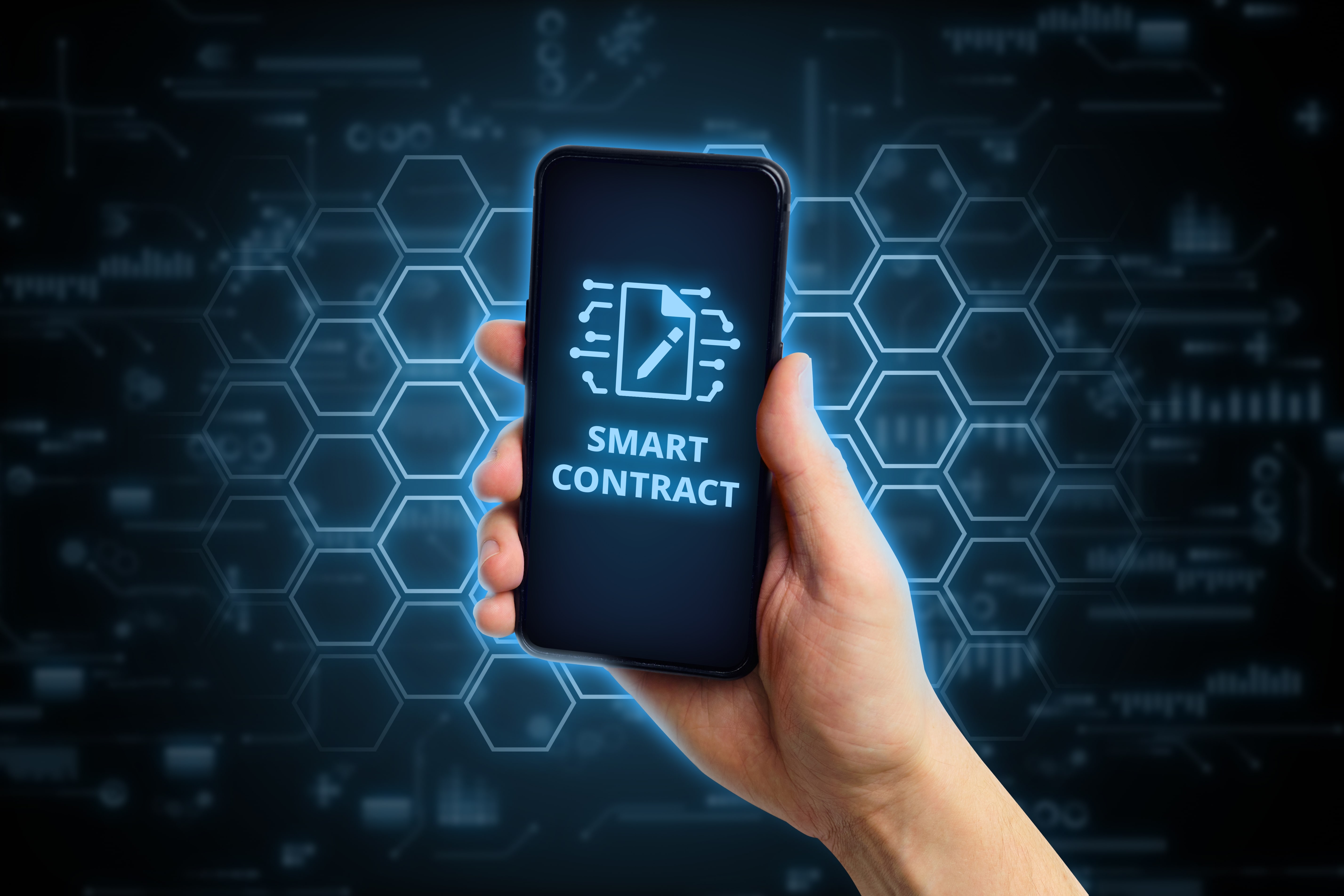 Blockchain, Smart Phone, Smart Contract